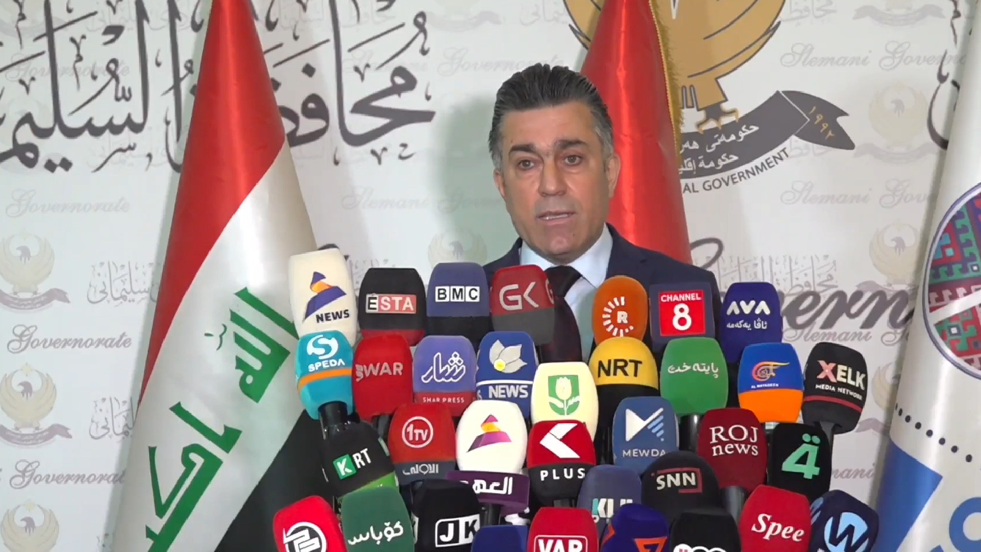 نائب المحافظ: بعض القنوات والأطراف تستهدف السليمانية